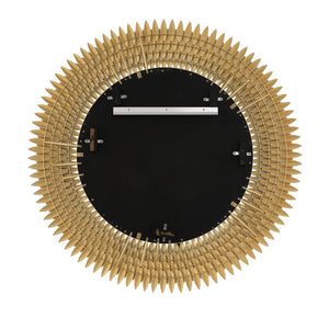 Crystorama - BRH-M546-GA - Mirror - Broche - Antique Gold