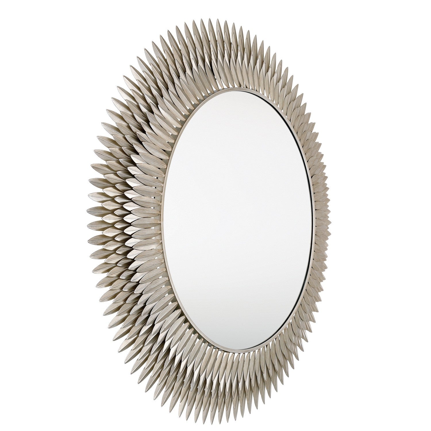 Crystorama - BRH-M546-SA - Mirror - Broche - Antique Silver