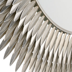 Crystorama - BRH-M546-SA - Mirror - Broche - Antique Silver