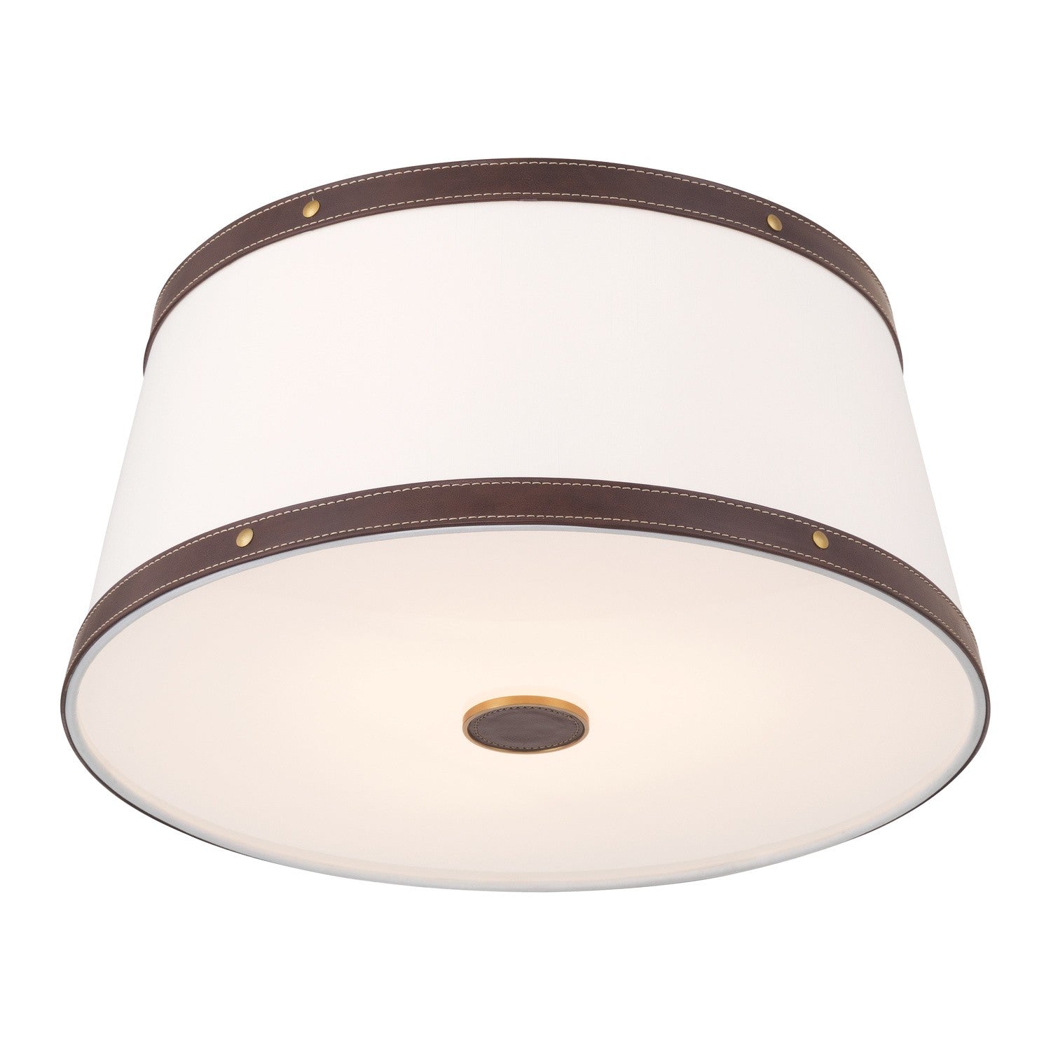 Crystorama - CAL-2400-LG - Three Light Flush Mount - Callahan - Luxe Gold