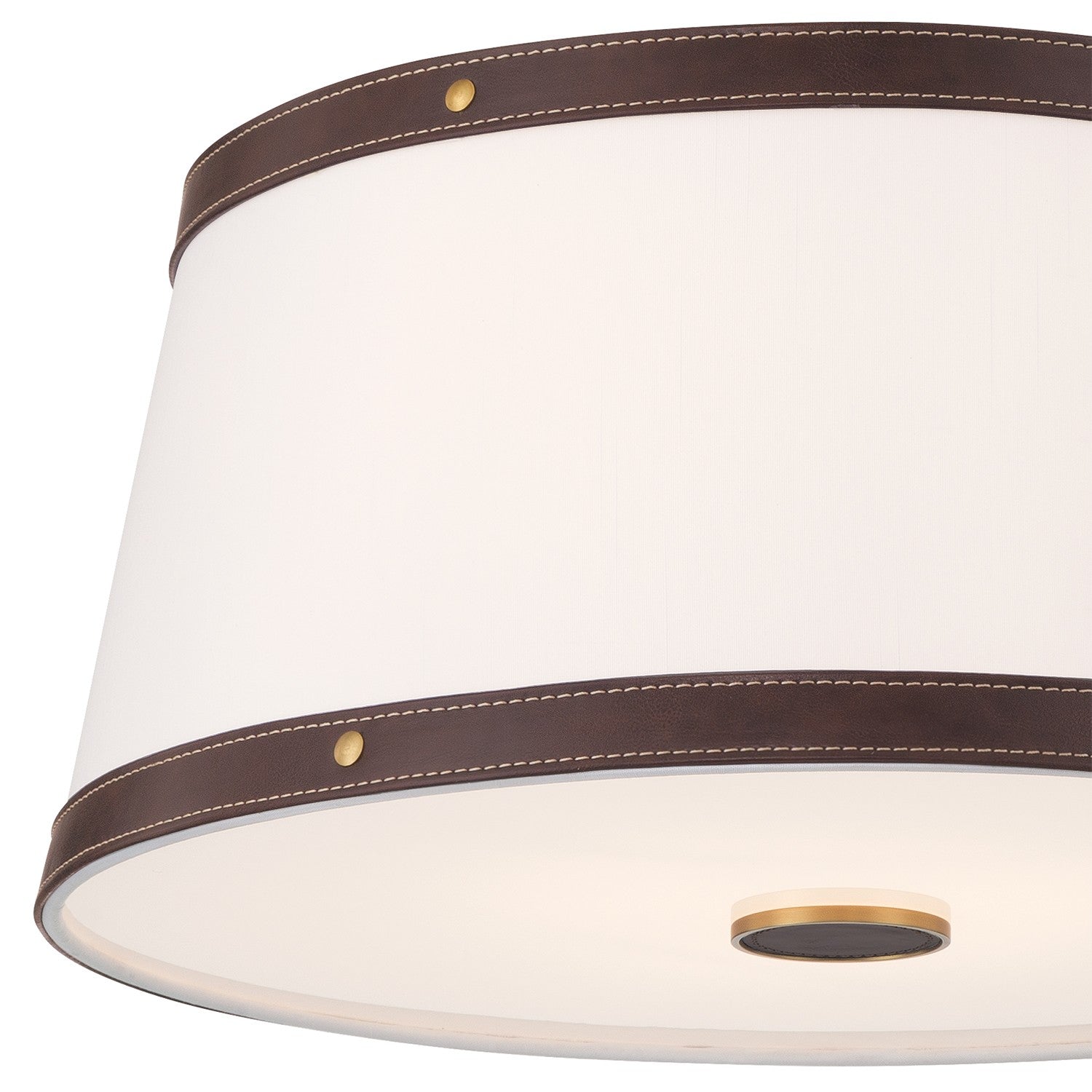 Crystorama - CAL-2400-LG - Three Light Flush Mount - Callahan - Luxe Gold