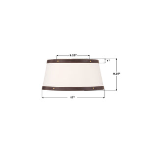 Crystorama - CAL-2400-LG - Three Light Flush Mount - Callahan - Luxe Gold