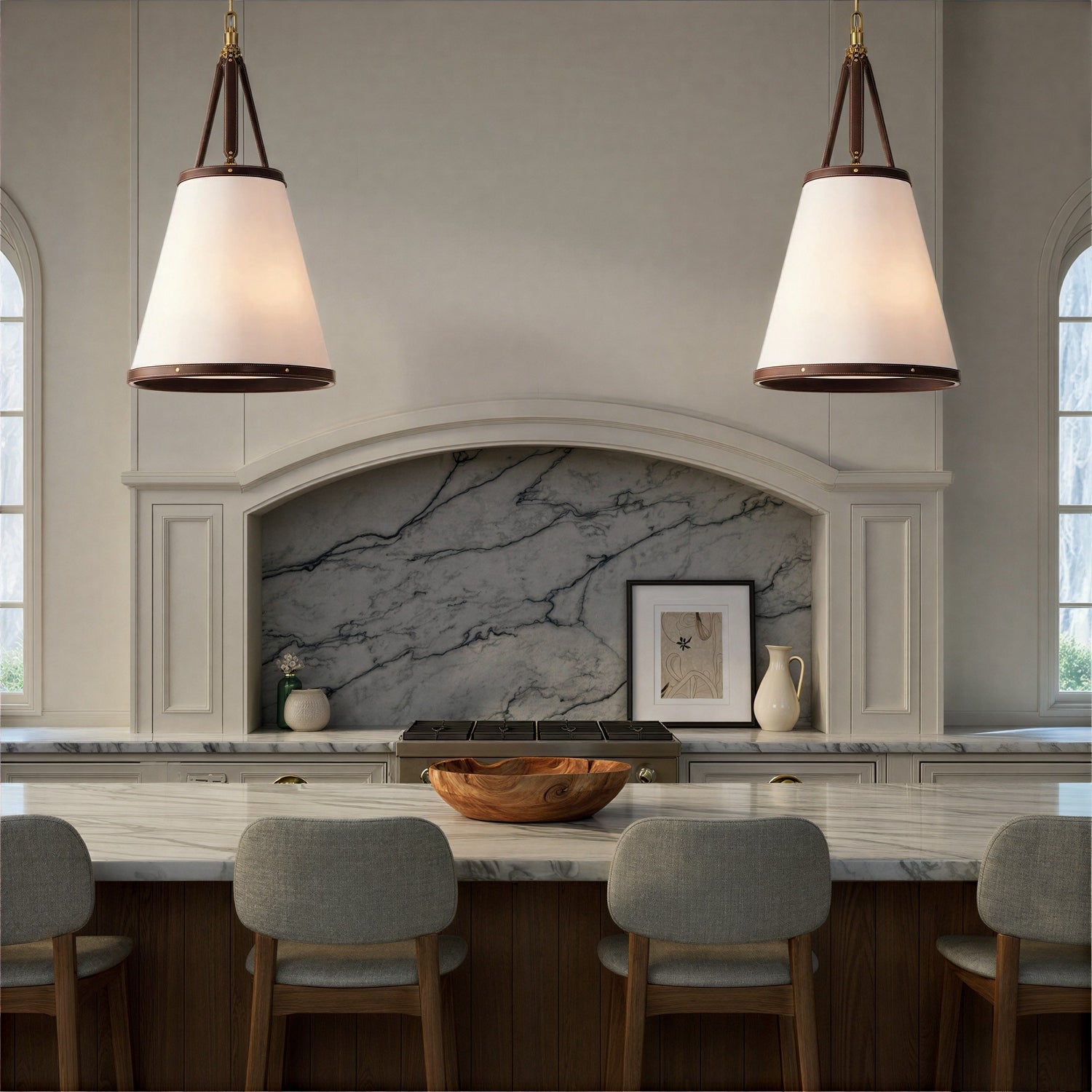 Crystorama - CAL-2405-LG - Four Light Pendant - Callahan - Luxe Gold