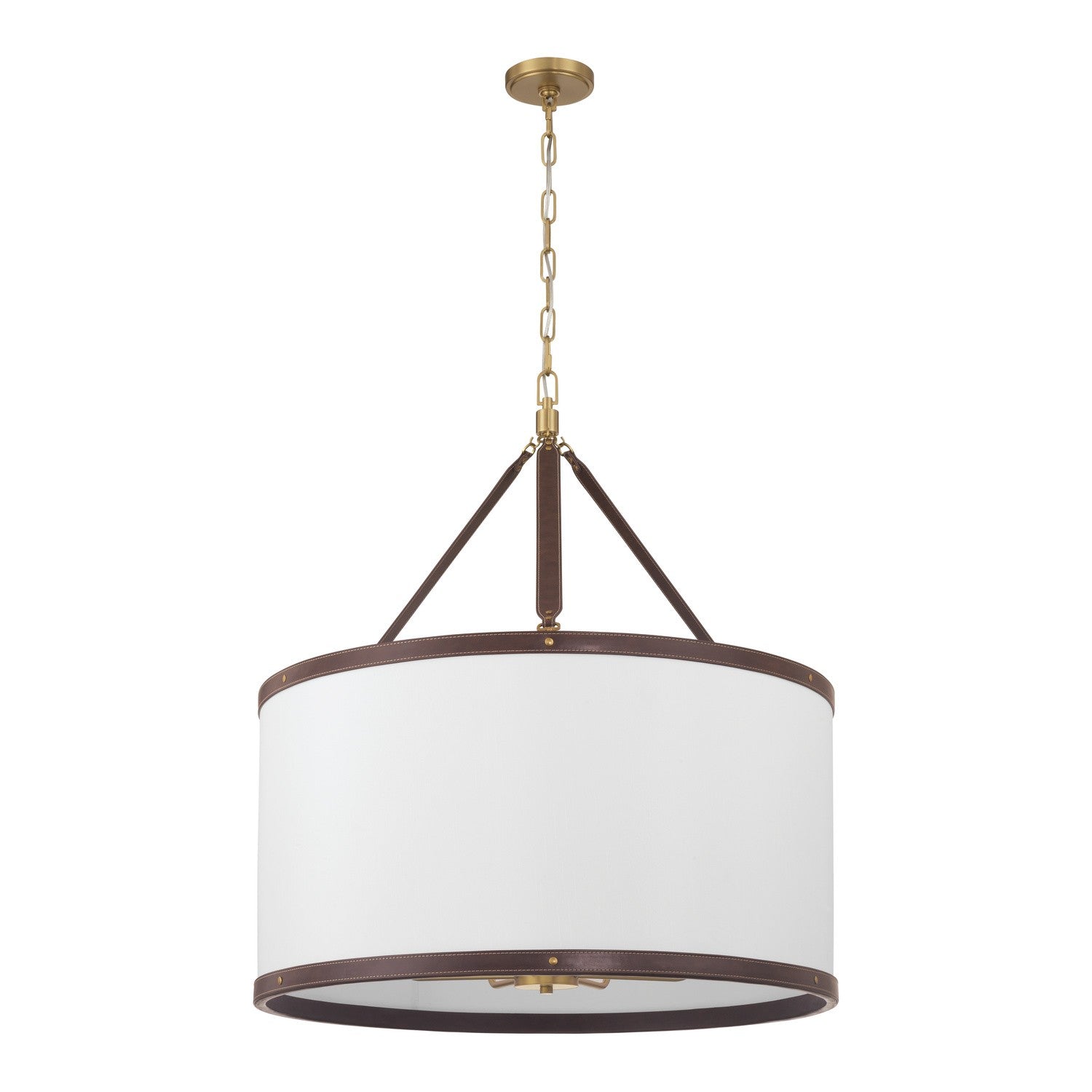 Crystorama - CAL-2408-LG - Eight Light Pendant - Callahan - Luxe Gold