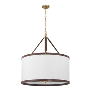 Crystorama - CAL-2408-LG - Eight Light Pendant - Callahan - Luxe Gold