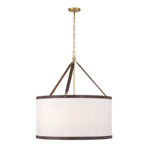 Crystorama - CAL-2408-LG - Eight Light Pendant - Callahan - Luxe Gold