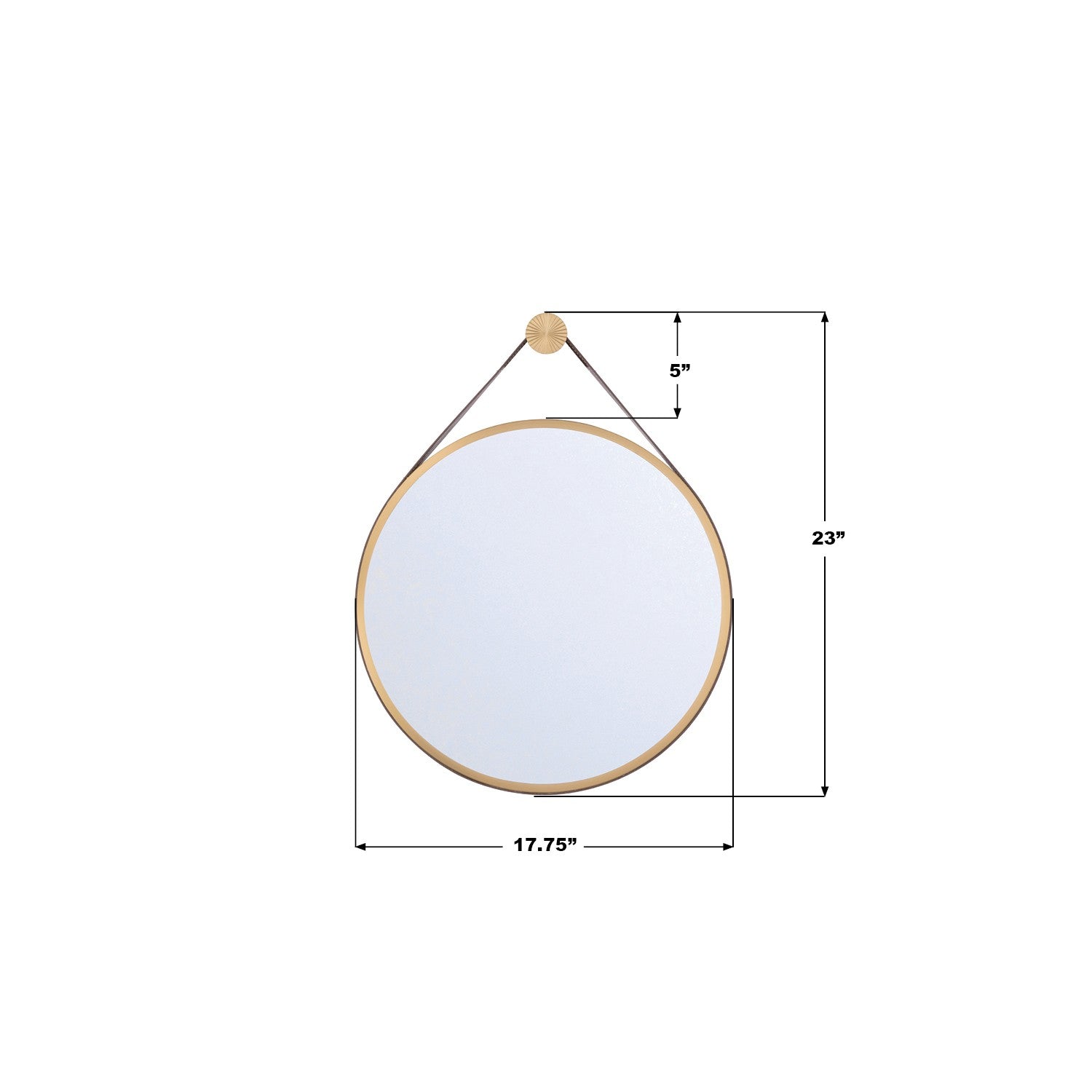 Crystorama - CAL-M218-LG - Mirror - Callahan - Luxe Gold