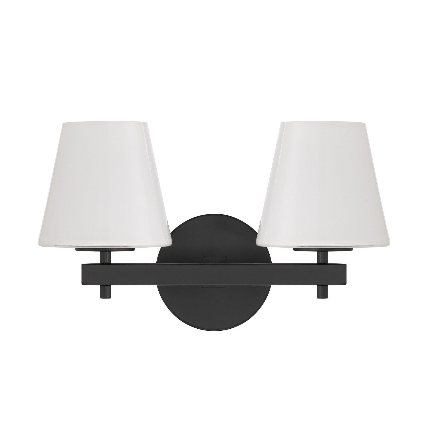 Crystorama - COL-202-BK - Two Light Wall Sconce - Colton - Black