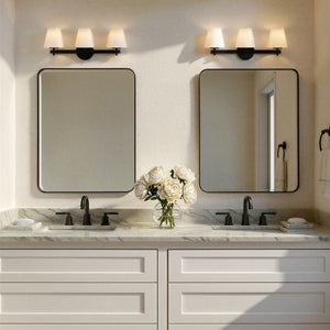 Crystorama - COL-203-BK - Three Light Bath - Colton - Black