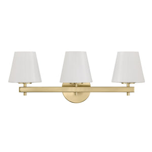 Crystorama - COL-203-VG - Three Light Bath - Colton - Vibrant Gold
