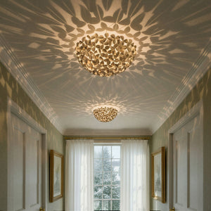 Crystorama - COR-7100-SG - Three Light Flush Mount - Cora - Soft Gold