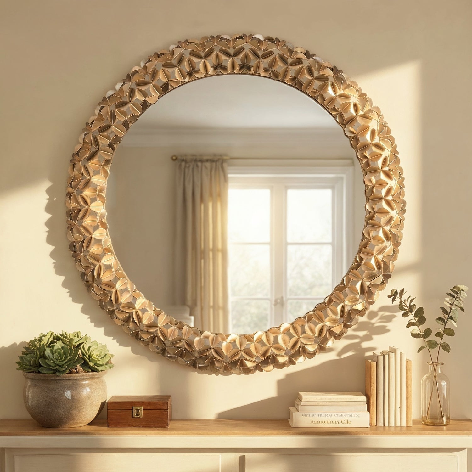 Crystorama - COR-M710-SG - Mirror - Cora - Soft Gold