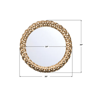 Crystorama - COR-M710-SG - Mirror - Cora - Soft Gold