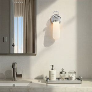 Crystorama - CVN-731-PN - LED Wall Sconce - Calvin - Polished Nickel