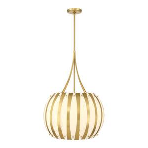 Crystorama - DRA-8003-LG - Five Light Chandelier - Daria - Luxe Gold
