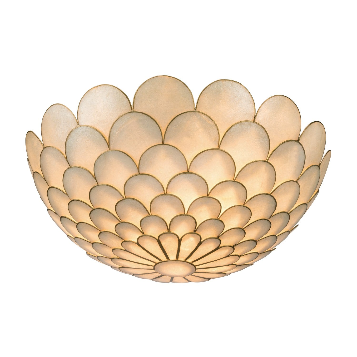 Crystorama - DRB-7000-SG - Three Light Semi Flush Mount - Darby - Soft Gold