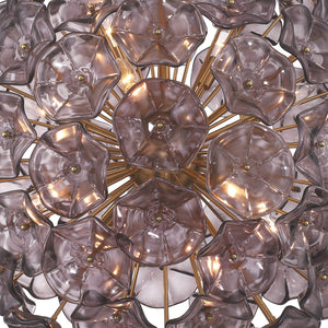 Crystorama - ESM-4009-AG-SM - 12 Light Chandelier - Esme - Aged Brass