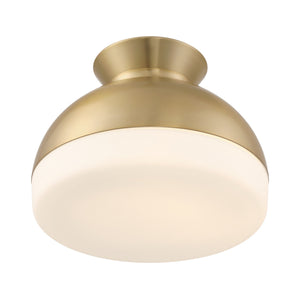Crystorama - GID-4003-VG - Two Light Flush Mount - Gidget - Vibrant Gold