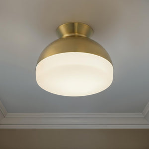 Crystorama - GID-4003-VG - Two Light Flush Mount - Gidget - Vibrant Gold