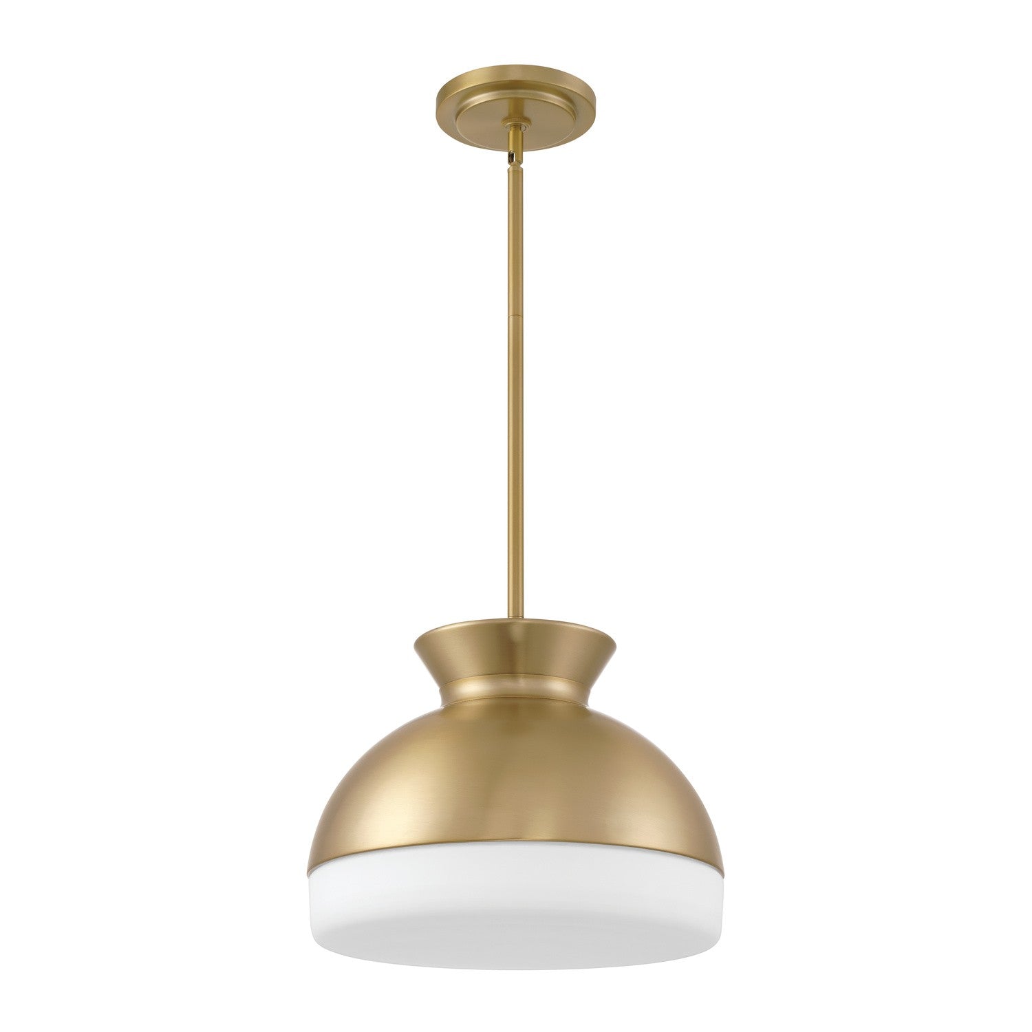Crystorama - GID-4015-VG - Two Light Pendant - Gidget - Vibrant Gold