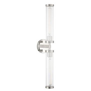 Crystorama - JAR-2302-PN - LED Wall Sconce - Jarvis - Polished Nickel