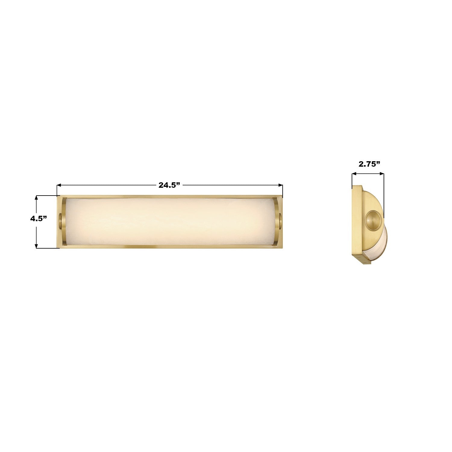 Crystorama - JAR-2311-AG - LED Wall Sconce - Jarvis - Aged Brass