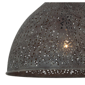 Crystorama - JAS-A5010-FB_CEILING - One Light Semi Flush Mount - Jasmine - Forged Bronze