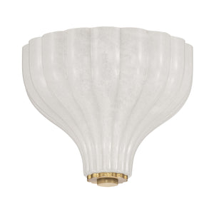 Crystorama - LAY-300-LG - Three Light Semi Flush Mount - Layton - Luxe Gold