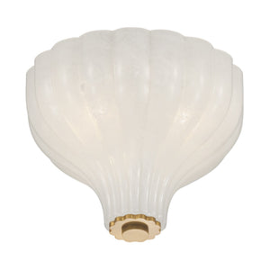 Crystorama - LAY-300-LG - Three Light Semi Flush Mount - Layton - Luxe Gold