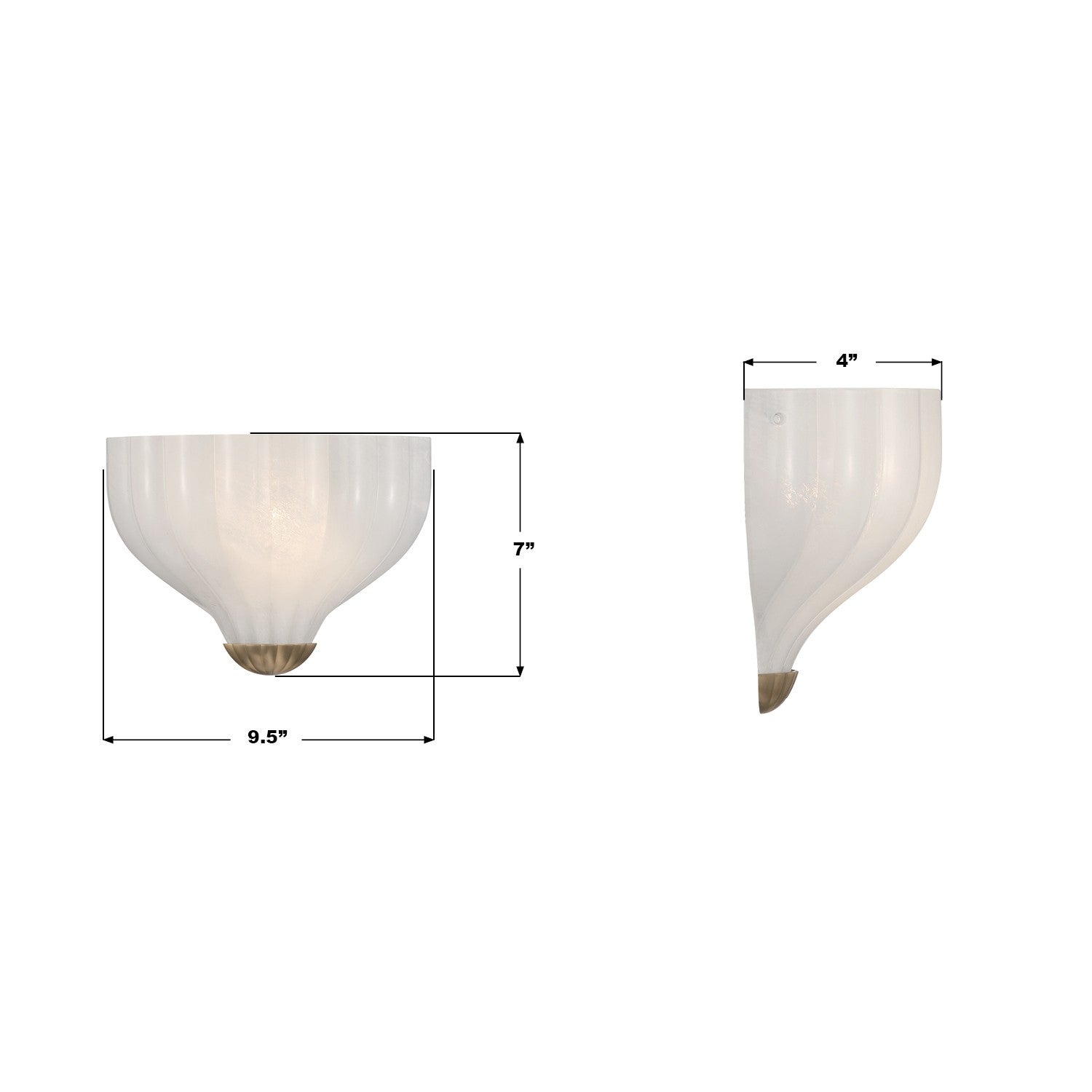 Crystorama - LAY-301-LG - LED Wall Sconce - Layton - Luxe Gold