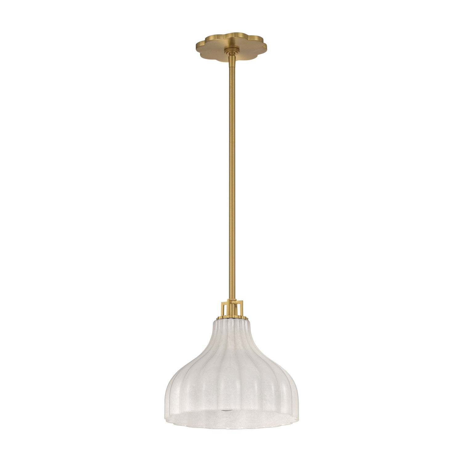 Crystorama - LAY-303-LG - One Light Pendant - Layton - Luxe Gold