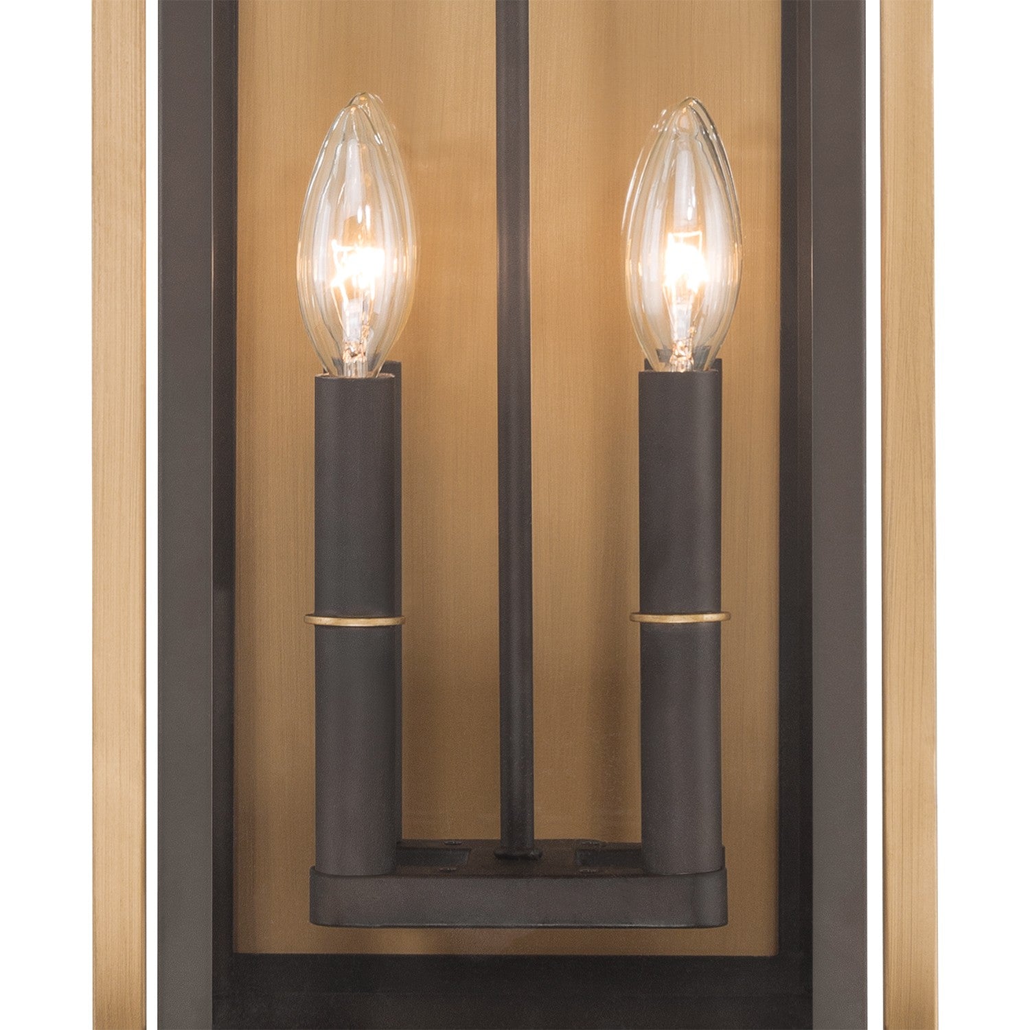 Crystorama - LDL-904-TZ-TG - Four Light Outdoor Wall Sconce - Lendel - Twilight Bronze + Textured Gold