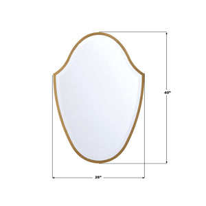 Crystorama - LIN-M428-GA - Mirror - Lindee - Antique Gold