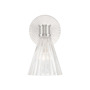 Crystorama - LOT-701-PN - One Light Wall Sconce - Lotus - Polished Nickel