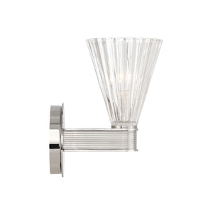Crystorama - LOT-701-PN - One Light Wall Sconce - Lotus - Polished Nickel