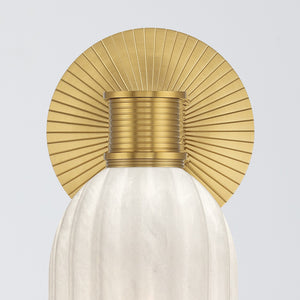 Crystorama - LOT-711-LG - One Light Wall Sconce - Lotus - Luxe Gold