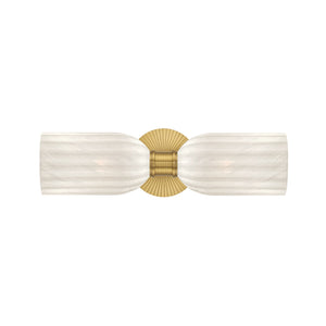 Crystorama - LOT-712-LG - Two Light Wall Sconce - Lotus - Luxe Gold