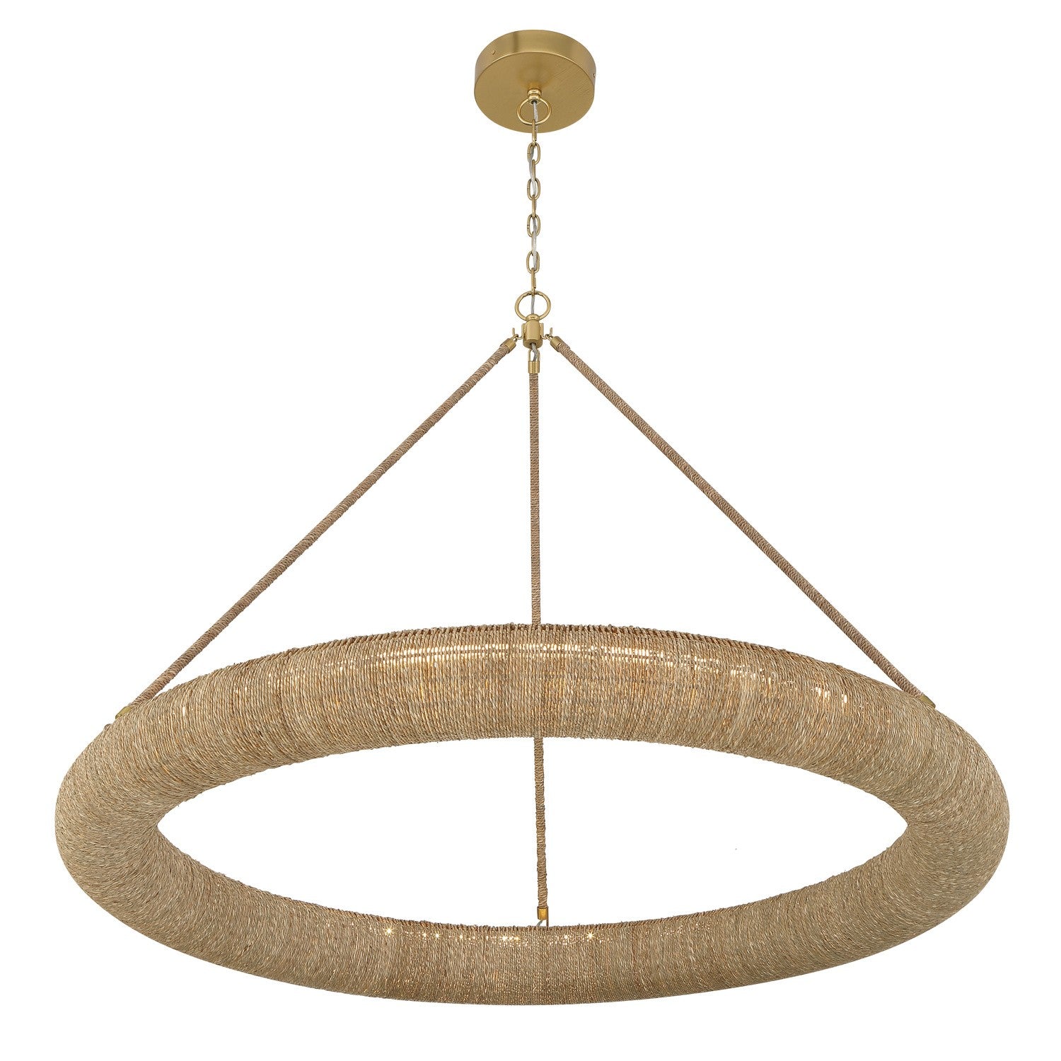 Crystorama - OAK-7539-SG - LED Chandelier - Oakley - Soft Gold