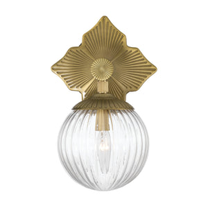 Crystorama - ORY-1001-AG-CL - One Light Wall Sconce - Orly - Aged Brass