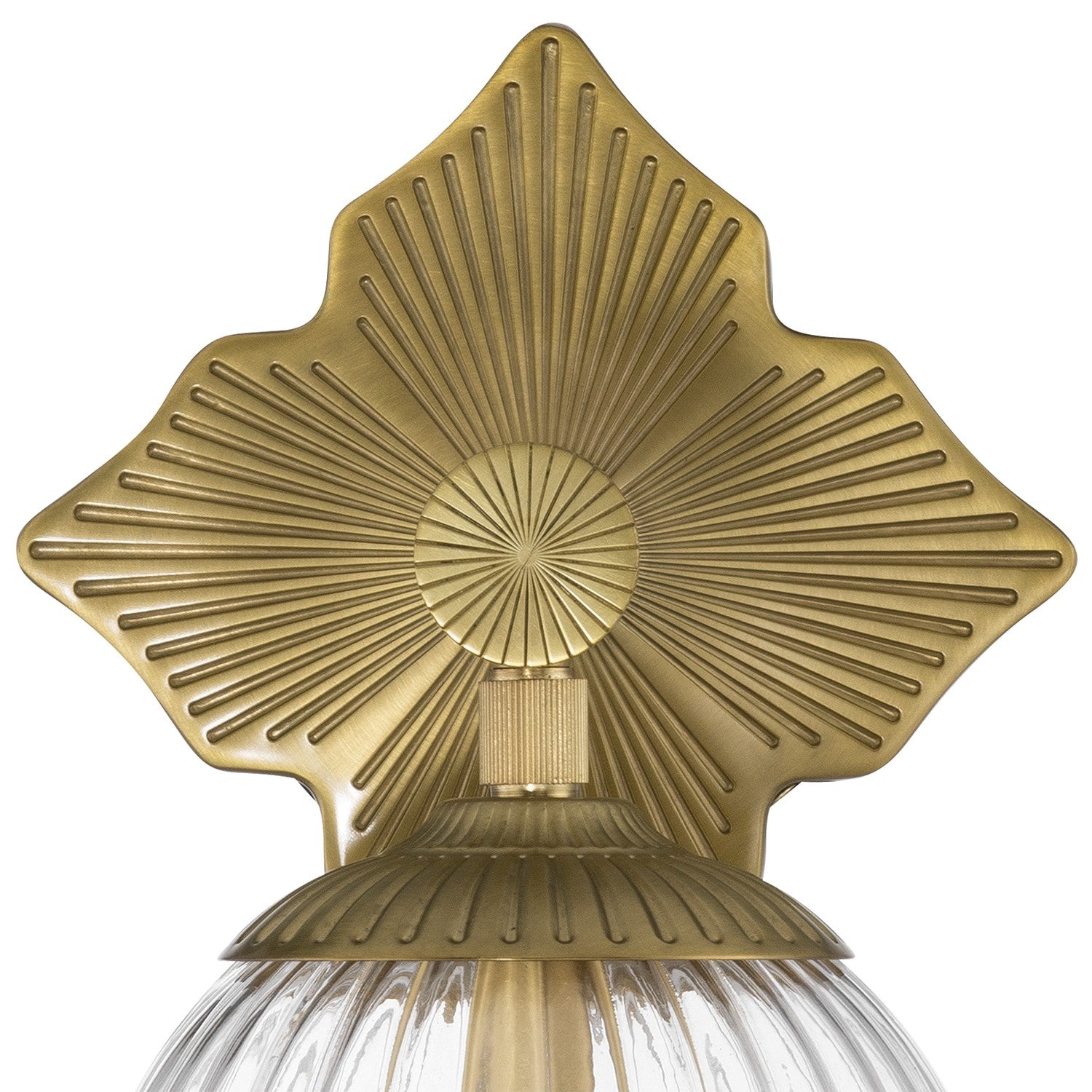 Crystorama - ORY-1001-AG-CL - One Light Wall Sconce - Orly - Aged Brass
