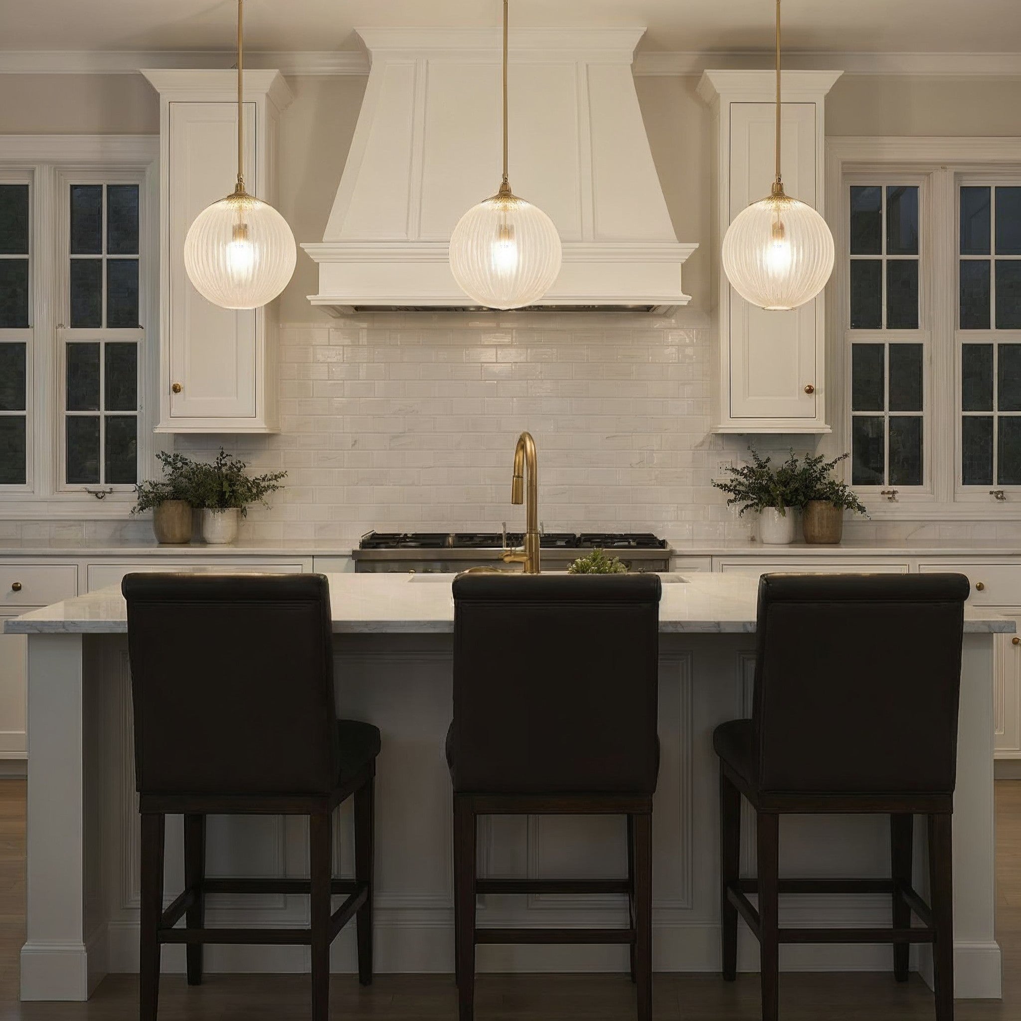 Crystorama - ORY-1007-AG-CL - One Light Pendant - Orly - Aged Brass