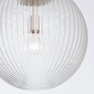 Crystorama - ORY-1007-PN-CL - One Light Pendant - Orly - Polished Nickel