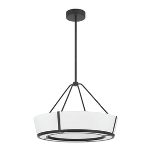 Crystorama - RYC-8106-CZ - LED Pendant - Royce - Charcoal Bronze
