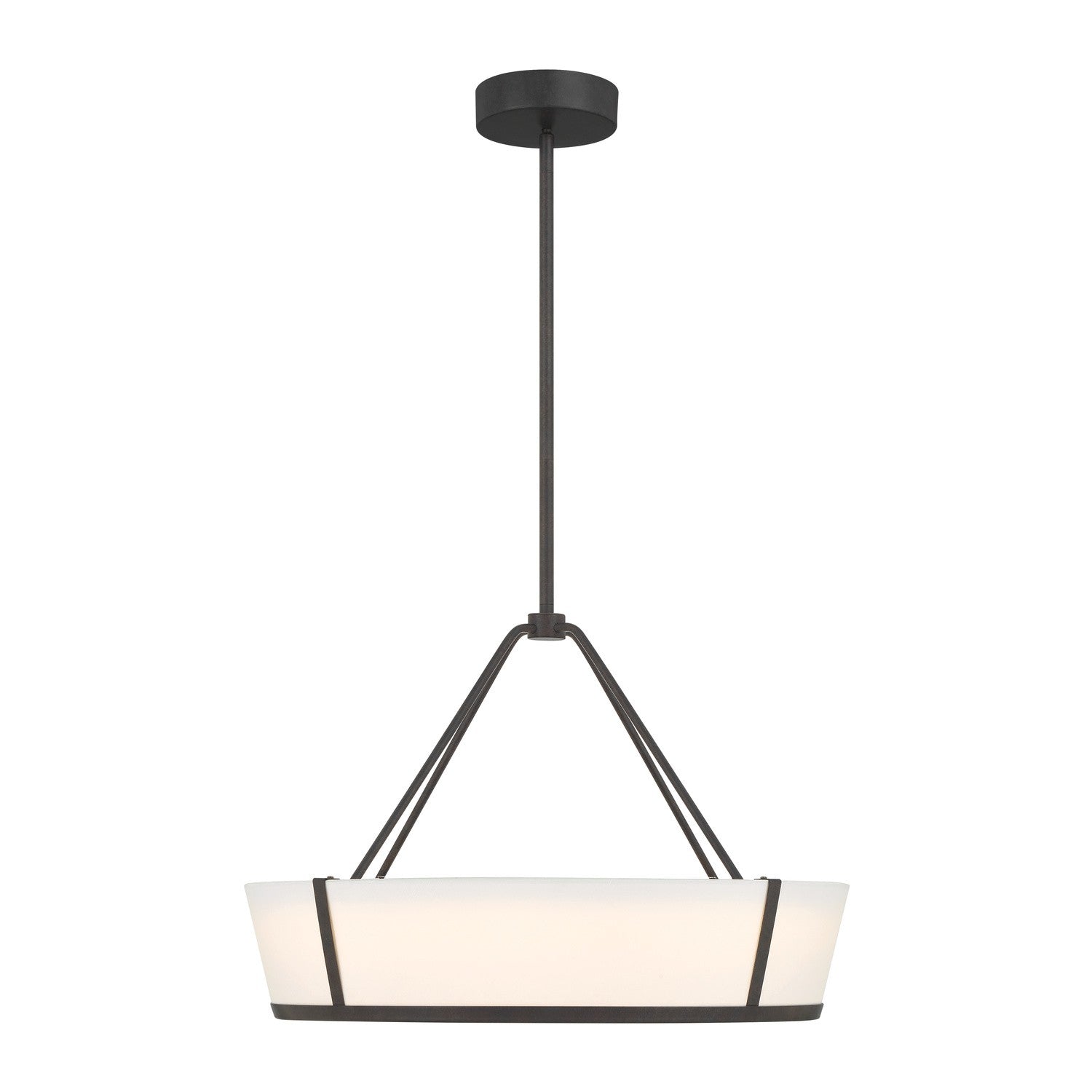 Crystorama - RYC-8106-CZ - LED Pendant - Royce - Charcoal Bronze