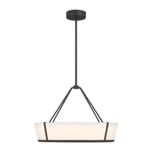Crystorama - RYC-8106-CZ - LED Pendant - Royce - Charcoal Bronze