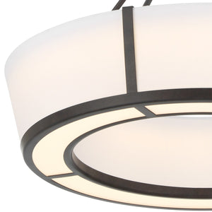 Crystorama - RYC-8106-CZ - LED Pendant - Royce - Charcoal Bronze