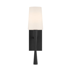 Crystorama - TRE-221-OP-BF - One Light Wall Sconce - Trenton - Black Forged