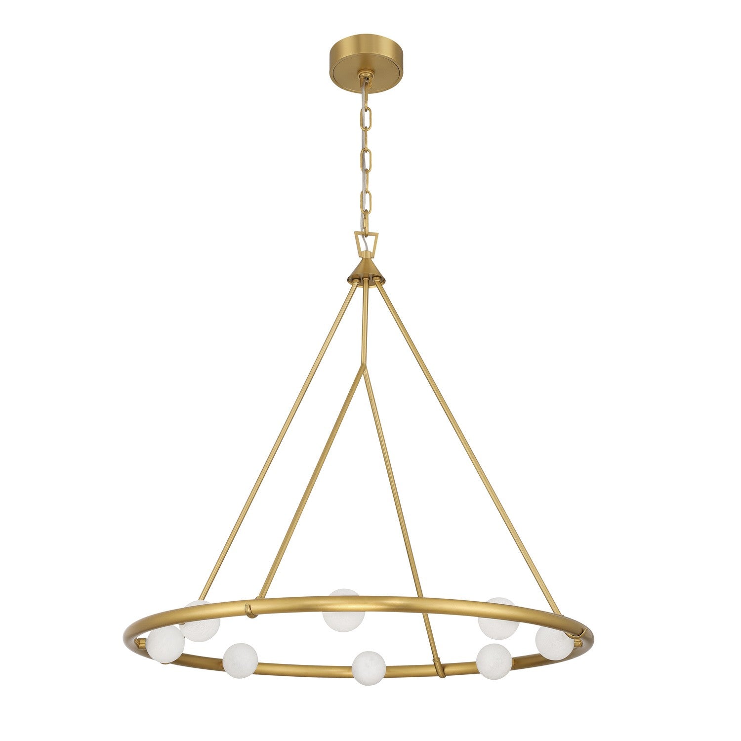 Crystorama - TRL-2805-LG - LED Chandelier - Terrell - Luxe Gold