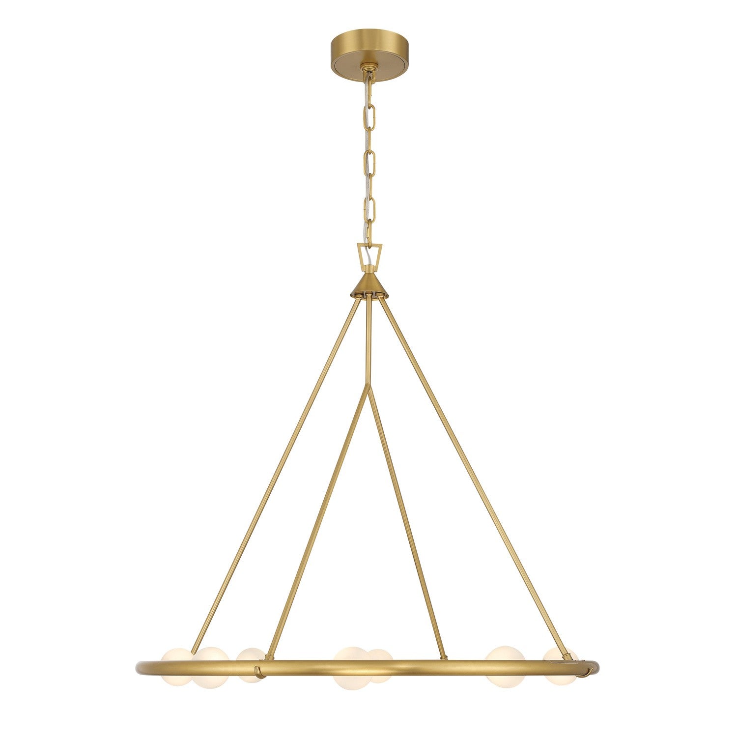Crystorama - TRL-2805-LG - LED Chandelier - Terrell - Luxe Gold