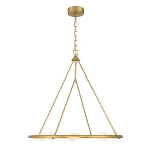 Crystorama - TRL-2805-LG - LED Chandelier - Terrell - Luxe Gold